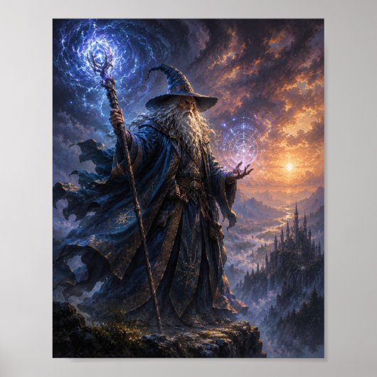 Tovenaarsmagie Poster (Voorkant)