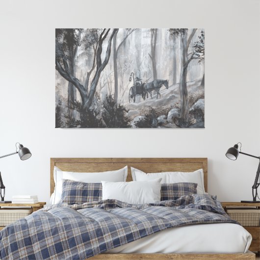 Tovenaarsreis Canvas Afdruk (Insitu (Slaapkamer))