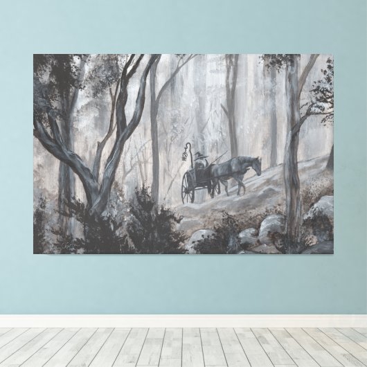 Tovenaarsreis Canvas Afdruk (Insitu (Houten vloer))