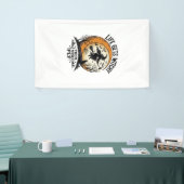 Tovenaarsshirt uit het verleden Retro Halloween Vl Spandoek (Beurs)