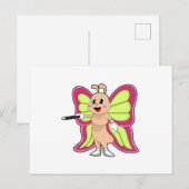 Tovenaarsslagroomvlinder Briefkaart (Voorkant / Achterkant)
