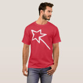 Tovenaarsstaf cadeau t-shirt (Voorkant volledig)