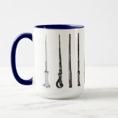 Tovenaarstafmok in het blauw mok (Links)