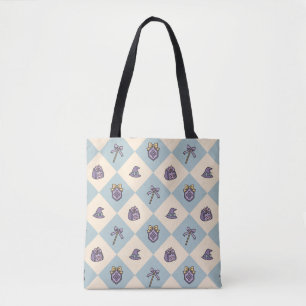 Tovenares Blauw van de Academie voor Boekenwurmmei Tote Bag