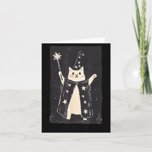 Tovenares Kat Rare Grap Tarotkaart De Magiër Kaart