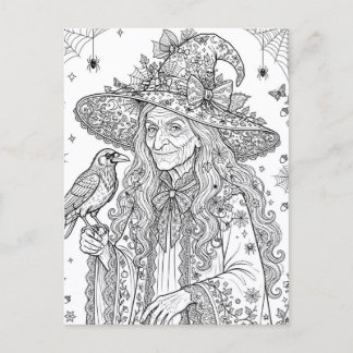 Tovenares met stijl briefkaart