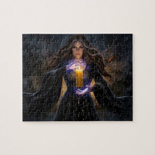 Tovenares van de Arcane Kaars Legpuzzel (Horizontaal)