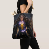 Tovenares van de Arcane Kaars Tote Bag (Dichtbij)
