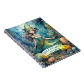 Tovenares van de Tienerzee Spreukenboek Grimoire Notitieboek (Rechterzijde)