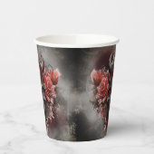 tovenarij | Donker Gehoornde Demon Met Gloeiende R Papieren Bekers (Links)