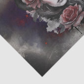 tovenarij | Donker Gehoornde Demon Met Gloeiende R Tissuepapier (Detail)