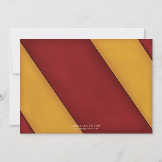 Tovenarij Foto Uitnodiging (Achterkant)