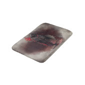 tovenarij | Shadowy Dark Witch Glowing Red Eyes Badmat (Gekanteld)