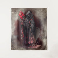 tovenarij | Shadowy Dark Witch Glowing Red Eyes