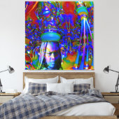 Tovenarshoed Canvas Afdruk (Insitu (Slaapkamer))