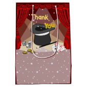 Tover Show Rode Bedankt Medium Cadeauzakje (Achterkant)