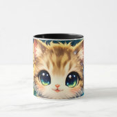 Toverachtige Kattenmok & Kussen – Cute Fantasy Mok (Midden)