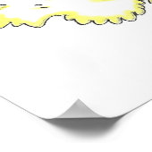 Toverachtige sprookjesboek bruiloft in het bos  poster (Hoek)