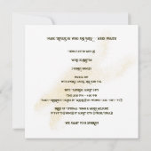 Toverachtige Sprookjesfee Post Kinderfeest Uitnodi Kaart (Achterkant)