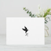 Toverachtige Trouw Uitnodigingen | Whimsical & Ele (Staand voorkant)