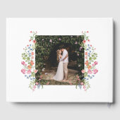 Toverachtige Tuin Wilde Bloemen Bruiloft Gastenboek (Achterkant)