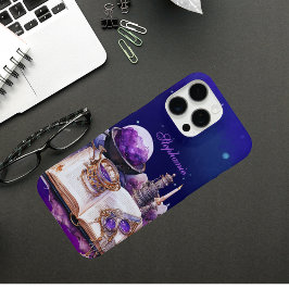 Toverachtige Vibes Toverboek Aangepaste Naam iPhone 16 Pro Max Hoesje
