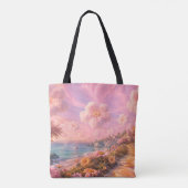 toverbloem wolken tote tas (Achterkant)