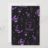 Toverboek heks  kaart (Achterkant)