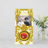 TOVERELFEN-TALISMAN FEESTDAGENKAART (Staand voorkant)