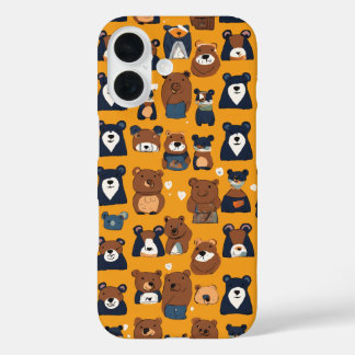 Toverende Beerpatroon Hoesje Ontwerp