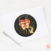 toverende duivel halloween Sticker (Envelop)