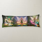 Toverfee bruiloftsbadkussen lichaamskussen (Achterkant)