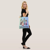 Toverfles Potions en Elixers Halloween Tote Bag (Op model)