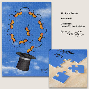 toverhoed (Tovenaars Hoed)-AmaSilyS-1014st-Art Legpuzzel