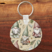 Toverige Tuinkabouter Sleutelhanger (Achterkant)