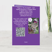 Toverij in het maanlicht kaart (Achterkant)