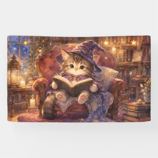 Toverkitten Lezen Banner (Horizontaal)