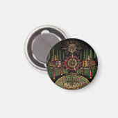 Toverlantaarn Vuurwerk Magneet (Voorkant / Achterkant)