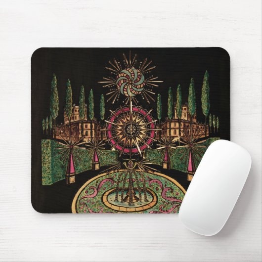 Toverlantaarn Vuurwerk Muismat (Met muis)