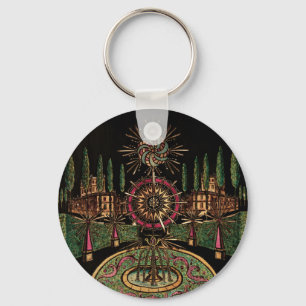 Toverlantaarn Vuurwerk Sleutelhanger