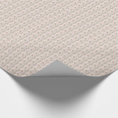 Toverlap Konijntje Roze Inpakpapier (Hoek)
