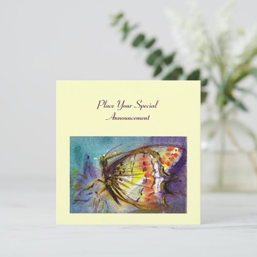 TOVERLAPPER VLINDER KAART (Staand voorkant)