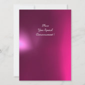 TOVERRINGEN ,MONOGRAM perkament juweel roze Kaart (Achterkant)