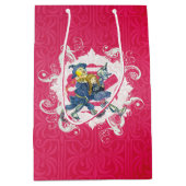 Toversierde Wizard of Oz Kerstcadeautas Medium Cadeauzakje (Voorkant)
