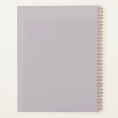 Toversneeuwwitgoudenhoorn Eenhoorn Planner (Achterkant)