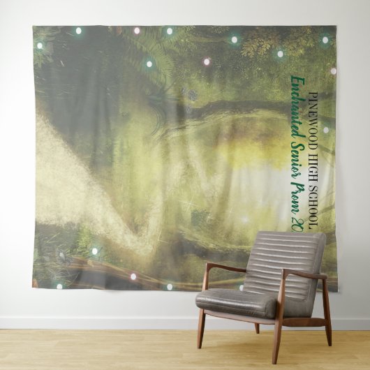 Toversprei Lichtjes Prom Backdrop Wandkleed (In Situ (horizontaal))