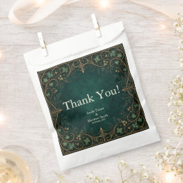 Toverspreide bos bruiloft favor cadeautas bag bedankzakje