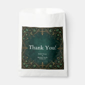 Toverspreide bos bruiloft favor cadeautas bag bedankzakje (Voorkant)