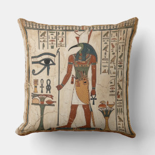 Toverspreuk van Djehuty: Thoth-Magus Oud-Egyptisch Kussen