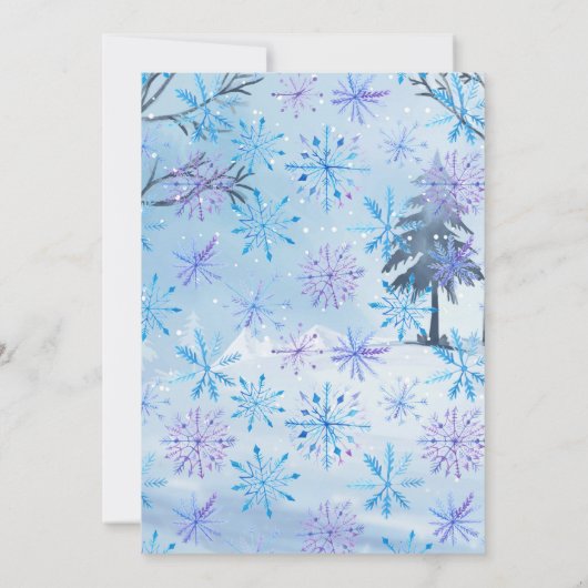 Toversuikerprinsesnotenklaker-verjaardagsfeestje Kaart (Achterkant)